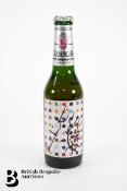 Damien Hirst (1965 -) Signed Becks Beer Bottle