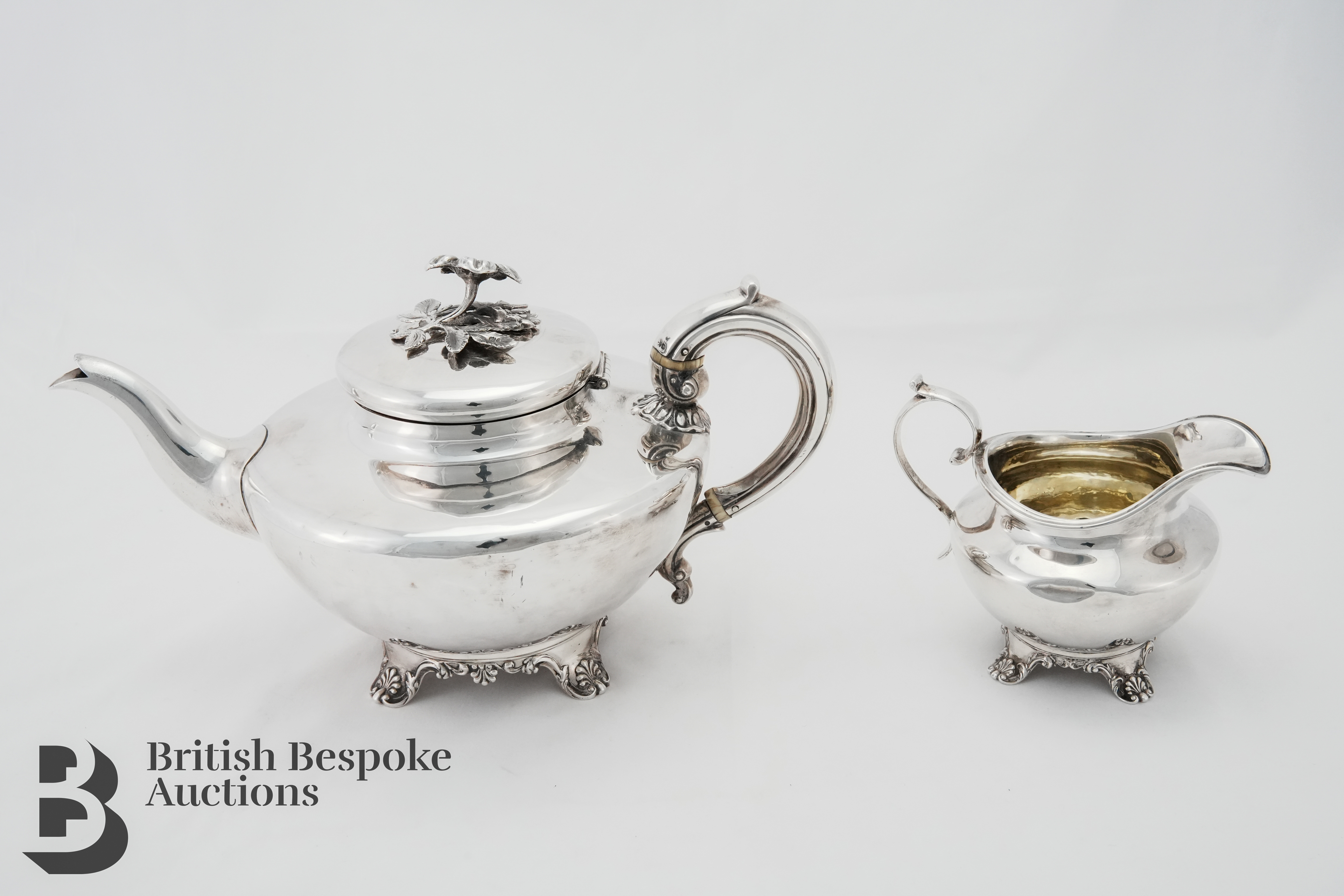 Victorian Silver Tea Pot - Image 2 of 8