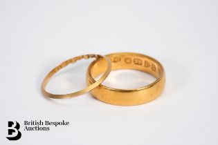 22ct Yellow Gold Wedding Band