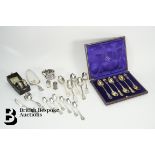 Boxed Set of Silver Teaspoons