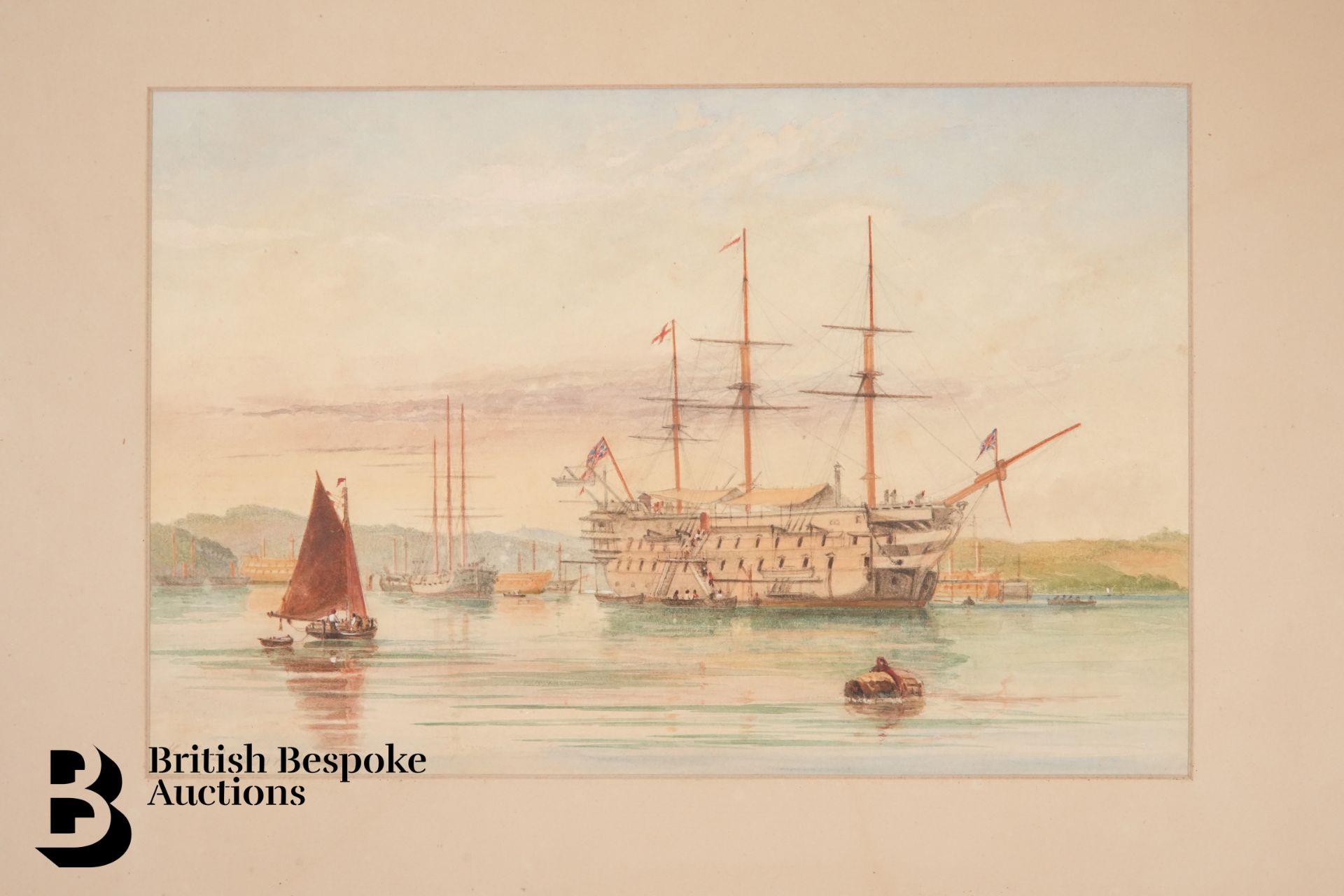 Henry A Luscombe (1820-1868) Watercolours - Bild 4 aus 4