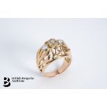 14/15ct Gold Three Stone Diamond Ring