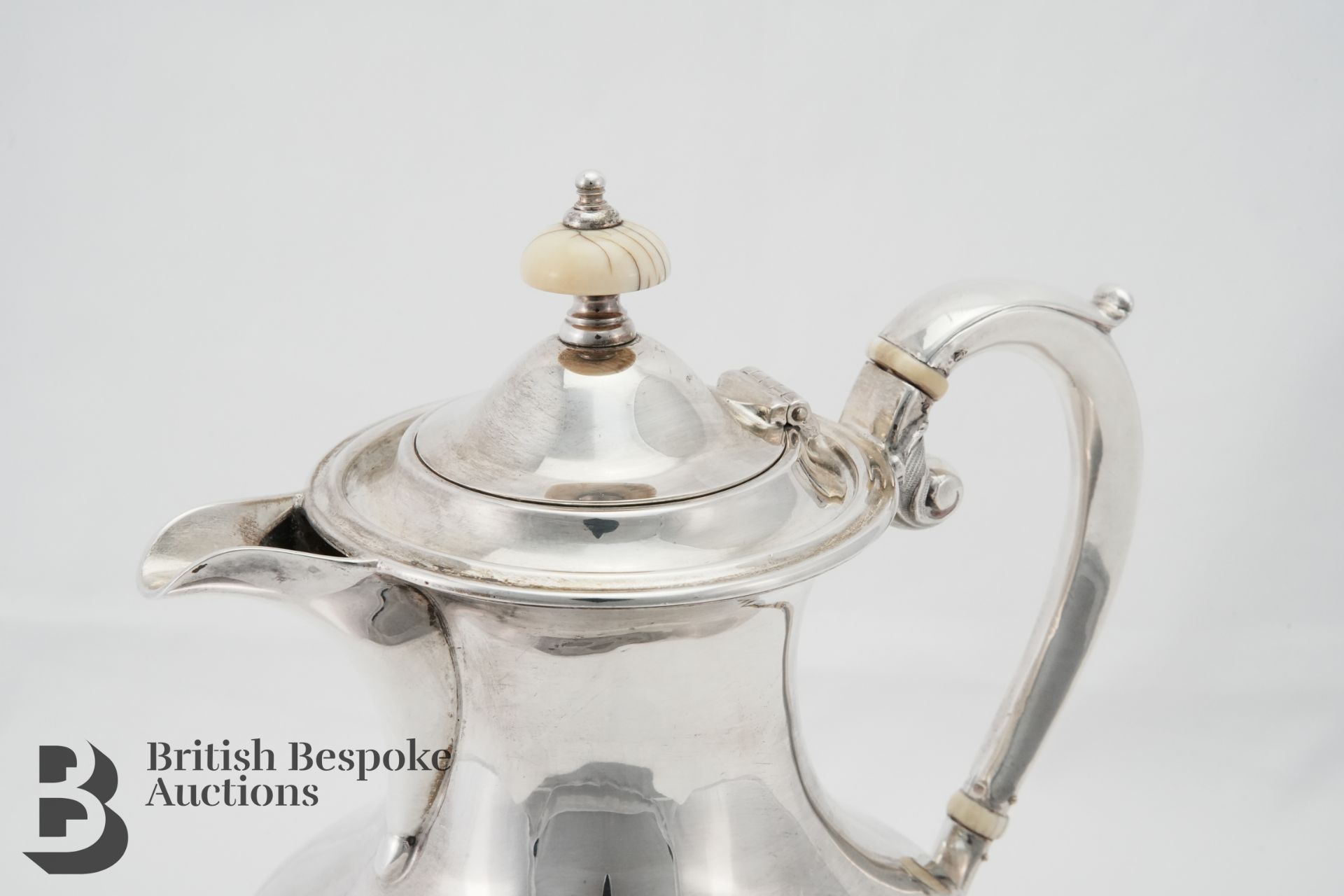 Silver Hot Water Pot - Image 2 of 6