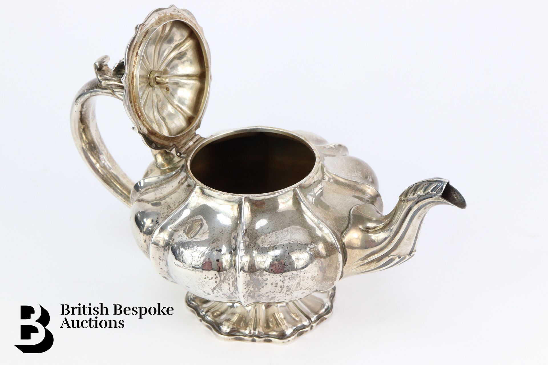 George IV Silver Teapot - Image 7 of 8