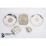 Elizabeth II Silver Coin Dishes
