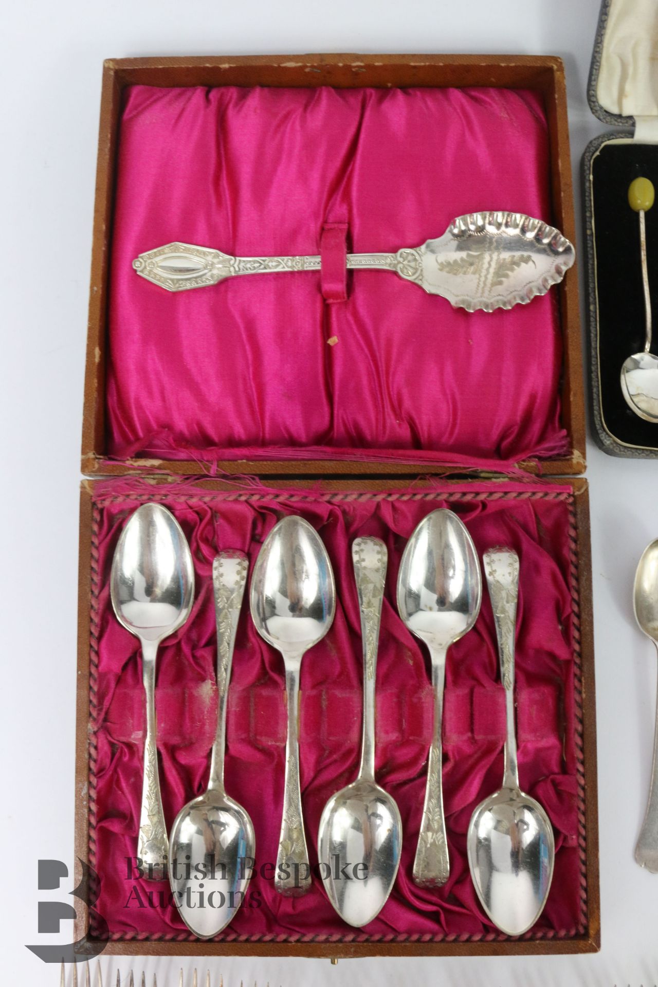 Quantity of Silver and Silver Plate - Image 3 of 6