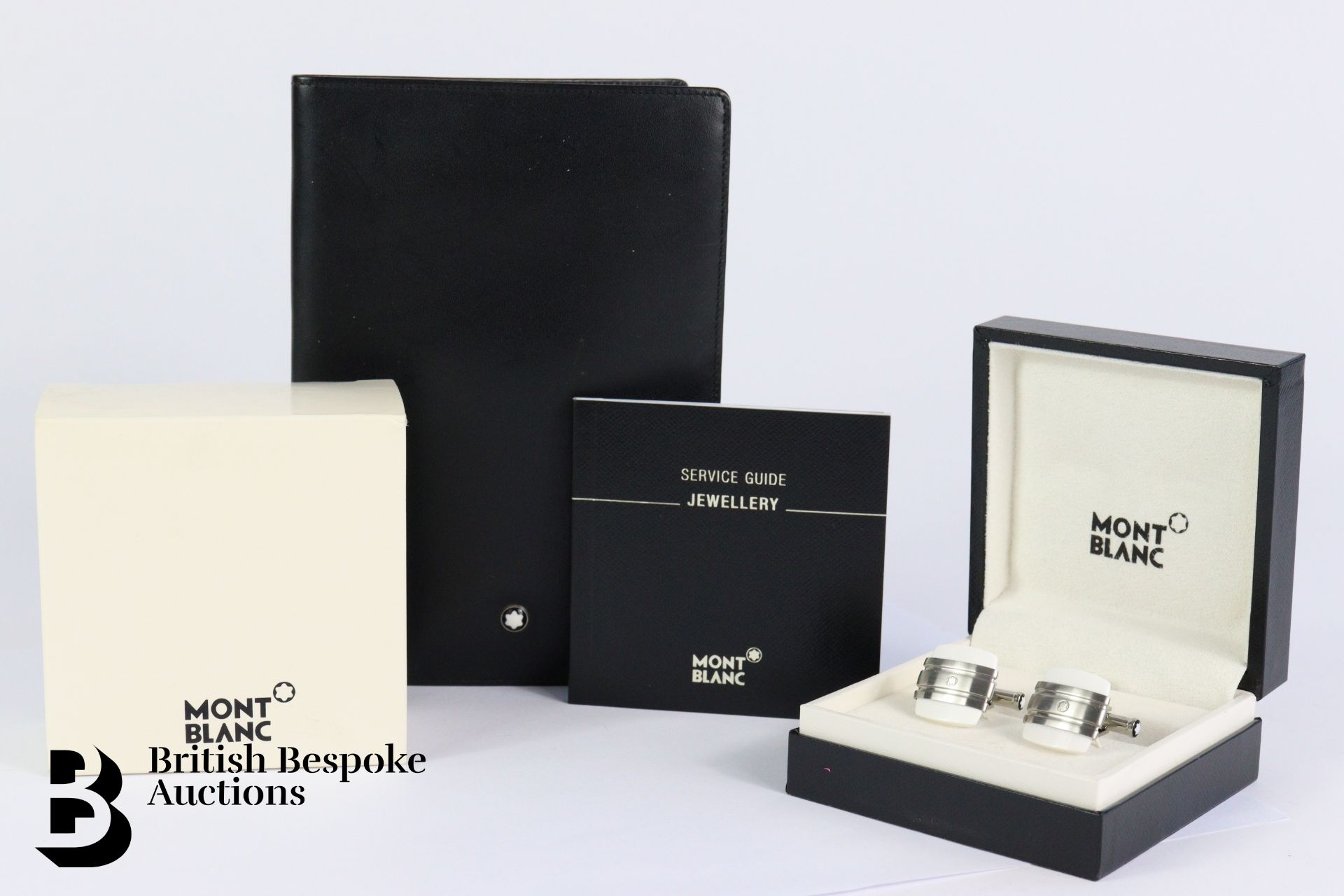 Mont Blanc Cufflinks and Wallet - Image 4 of 4