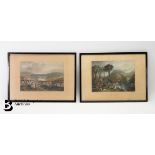 Two English Engravings after JMW Turner