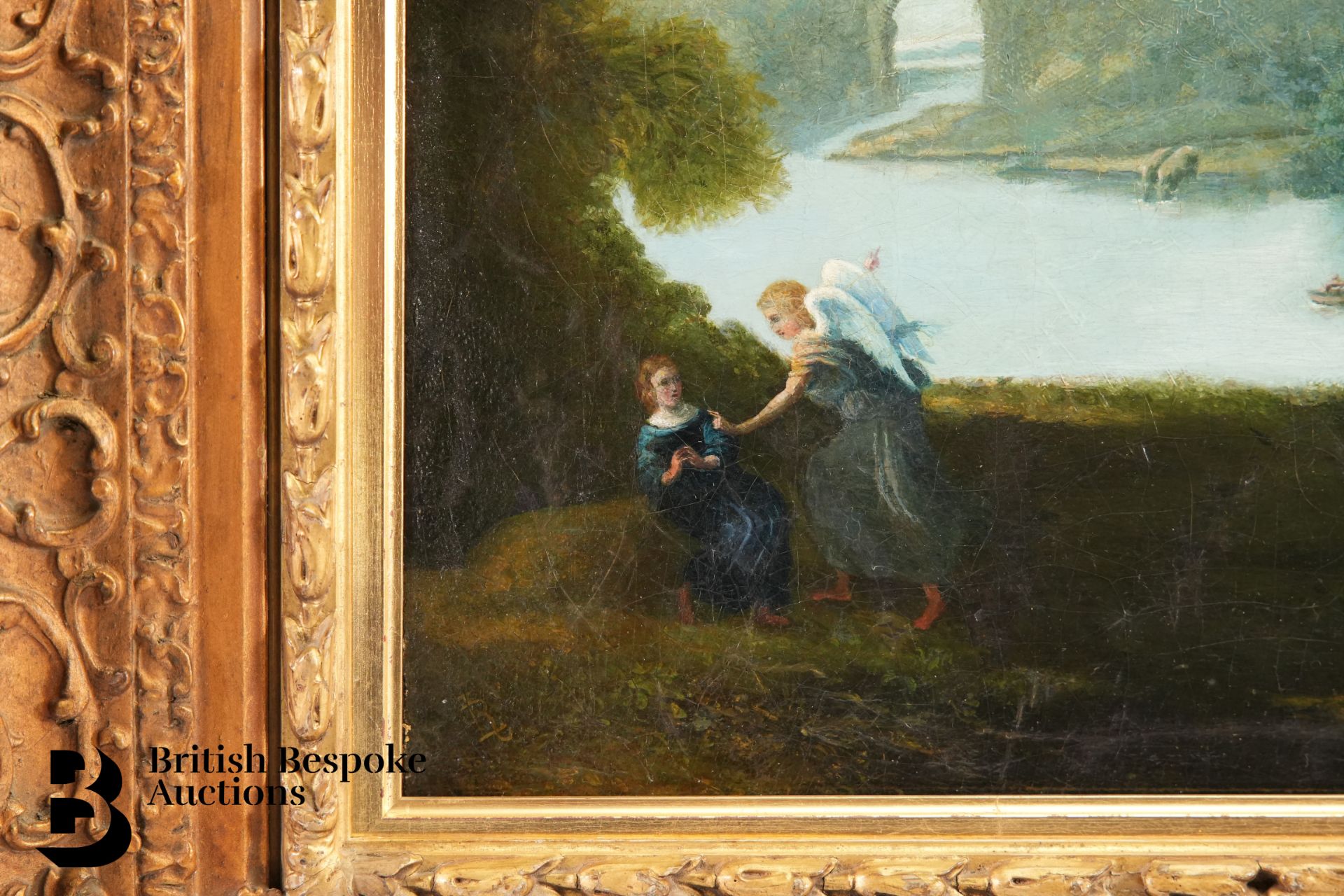 18th Century Oil on Canvas - Image 3 of 10