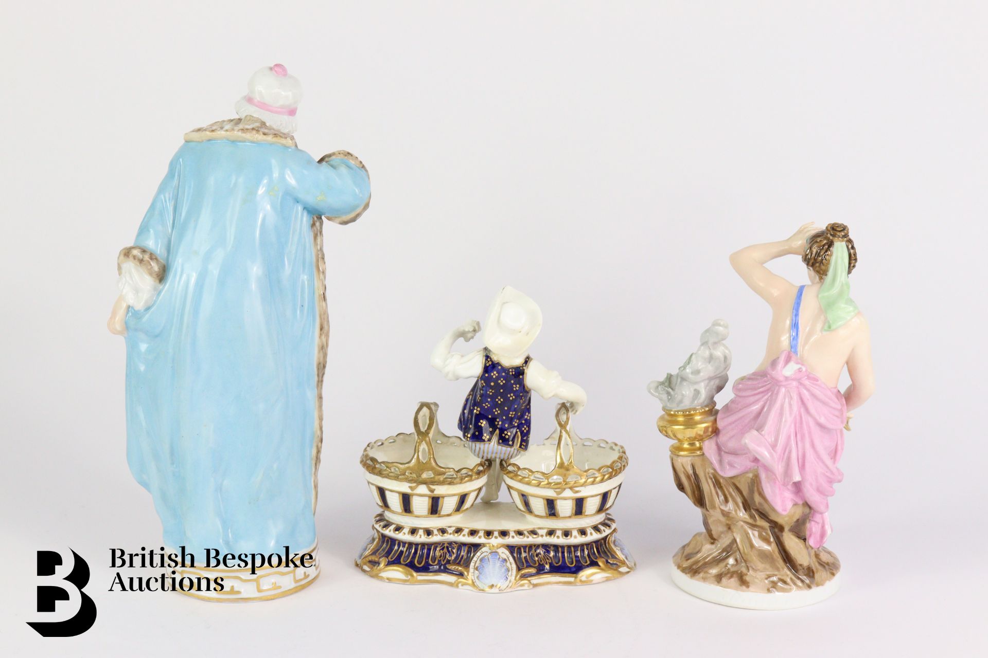 KPM Porcelain Figurine and Other Figures - Image 2 of 9