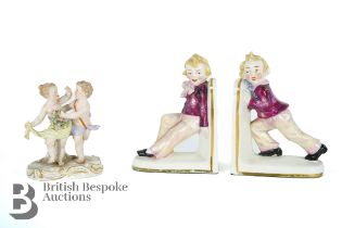 19th Century Meissen Figural Group