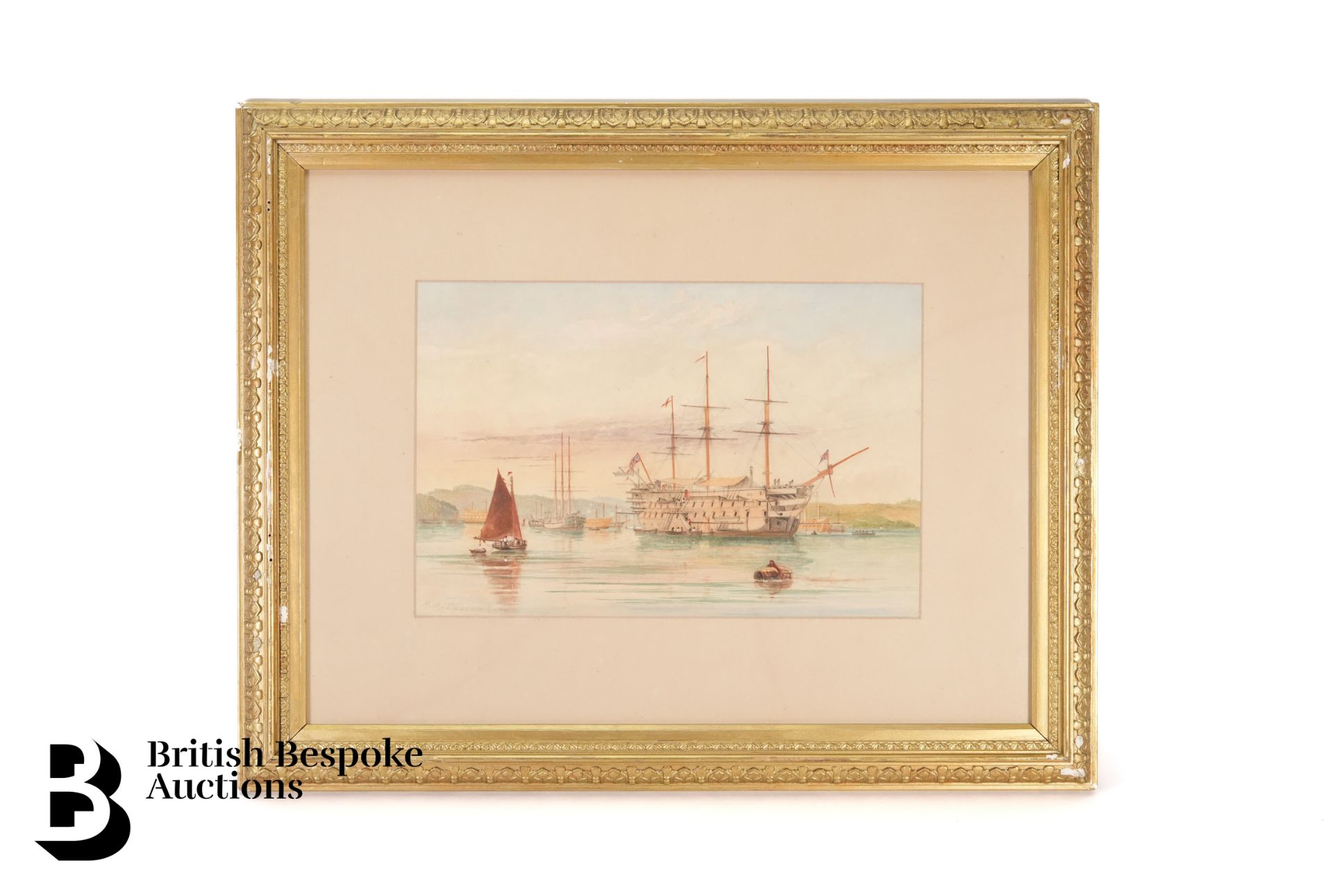 Henry A Luscombe (1820-1868) Watercolours - Bild 3 aus 4