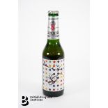 Damien Hirst (b.1965 - ) Signed Becks Beer Bottle