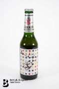 Damien Hirst (b.1965 - ) Signed Becks Beer Bottle