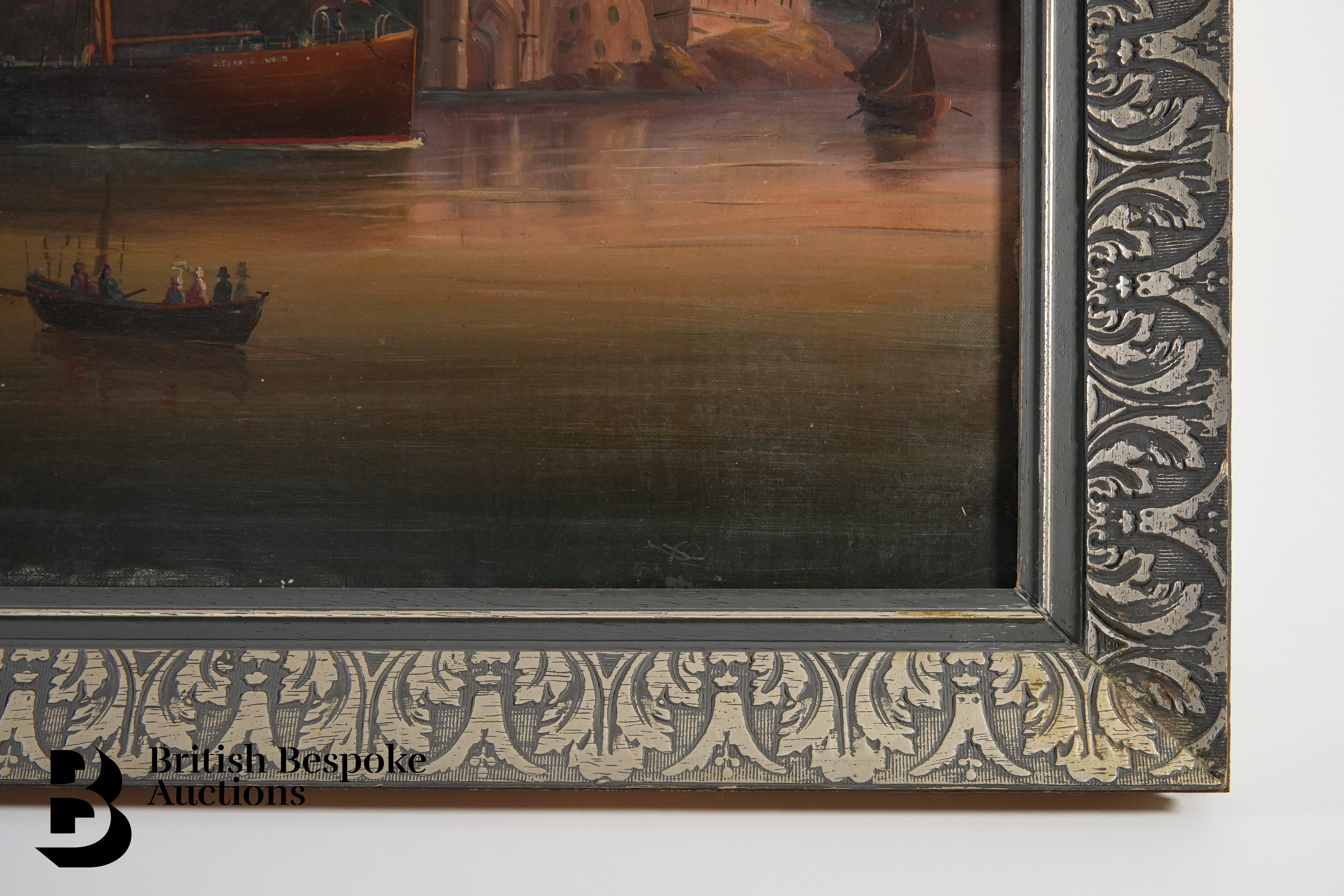 19th Century Oil on Canvas - Image 5 of 6