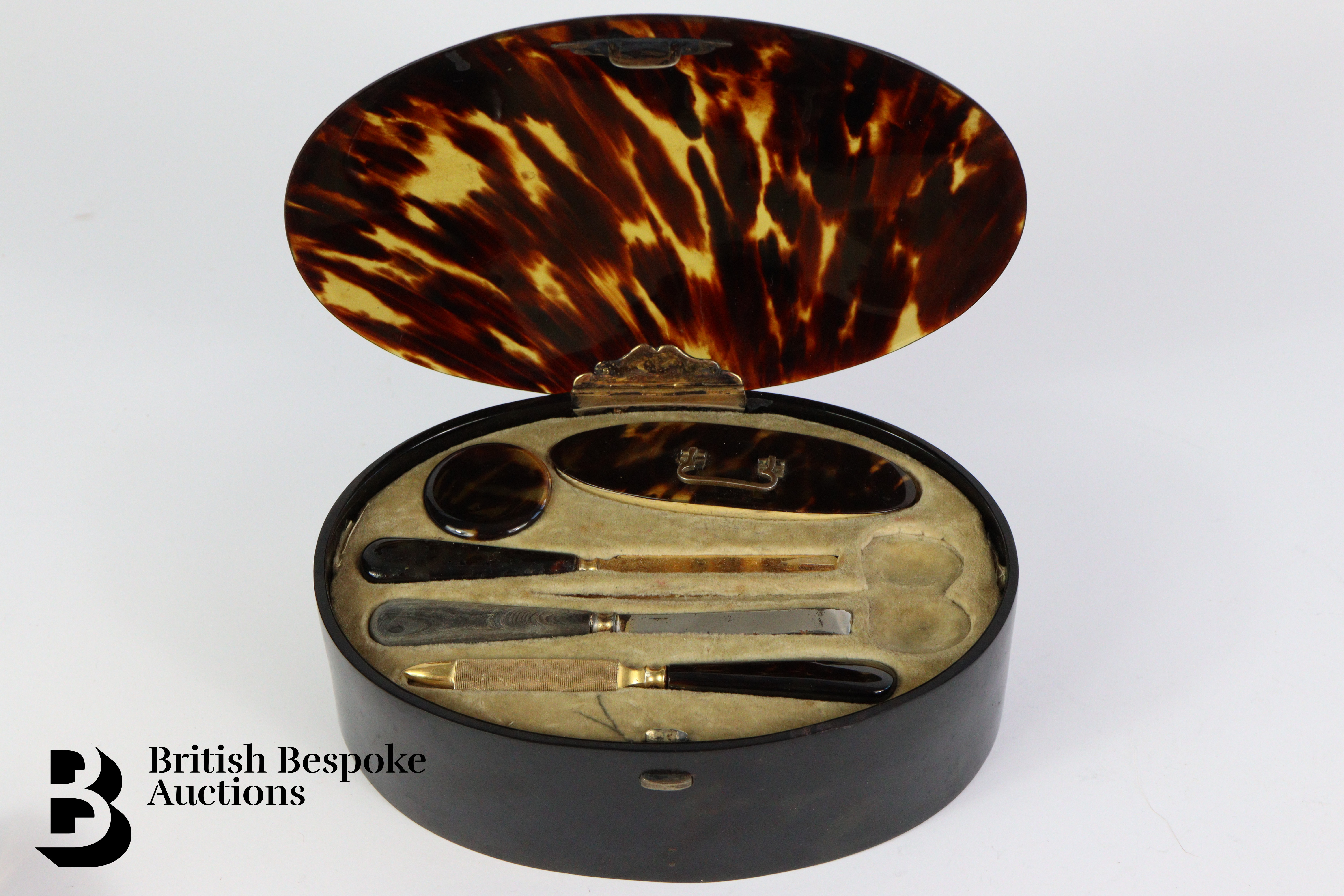 Miscellaneous Tortoiseshell Vanity Items - Image 4 of 4