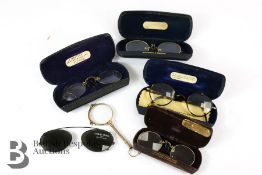 Six Pairs of Vintage Spectacles