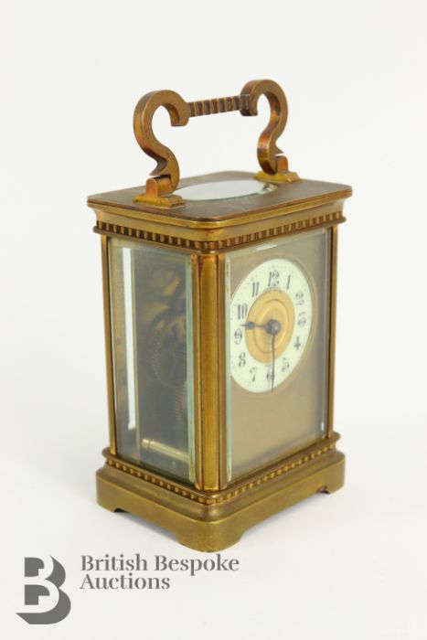 Brass Carriage Clock - Image 3 of 5