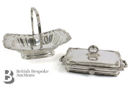 Good Quality Silver Plate Fruit Basket