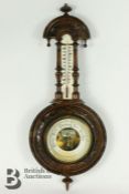 Oak Cased Barometer