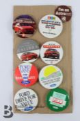 Nine 1960's 70's Lapel Badges