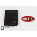 Bugatti Wallet and Radiator Badge