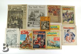 Early 20th Century Newspaper and Magazines