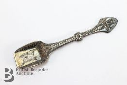 Victorian Silver Salt Shovel