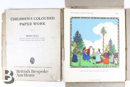 Children's Coloured Paper Work by Franz Cizek