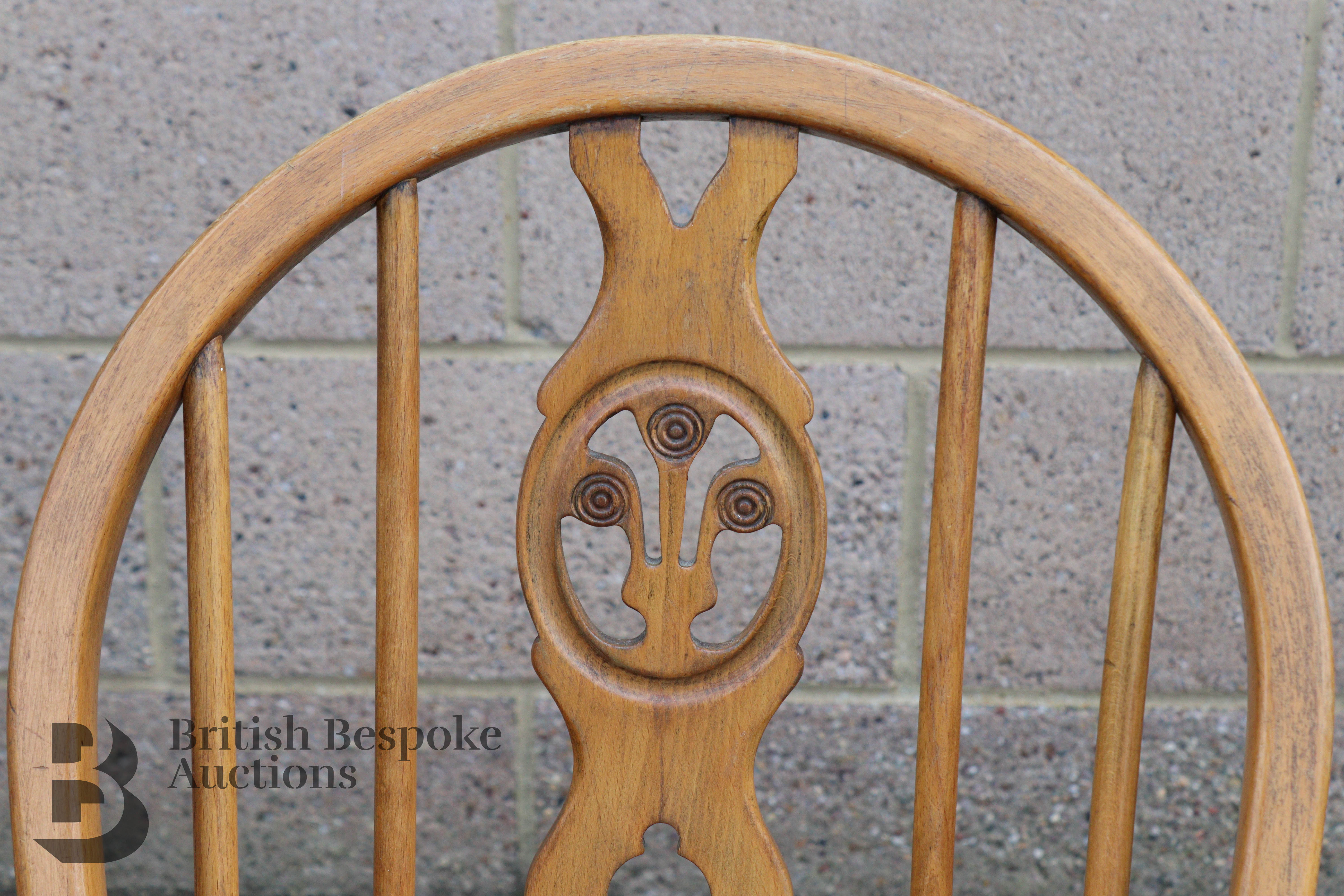 Ercol Spindle back Chairs - Image 5 of 6