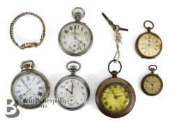 Collection of Pocket and Stop Watches