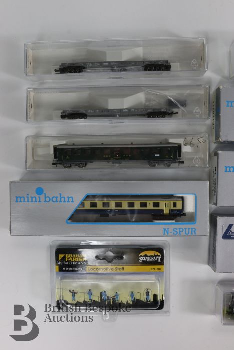 Collection of Boxed Model N Gauge Swiss Railway Carriages and Wagons - Image 4 of 4