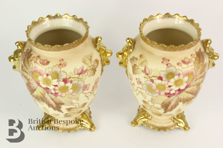 Pair of Royal Chelsea Vases - Image 4 of 12