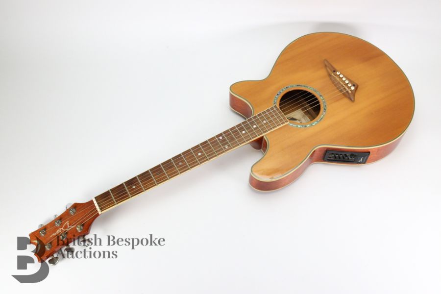 Dean Electro Acoustic Guitar - Image 2 of 12