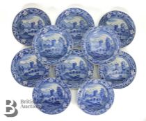 Spode Blue and White Meat Plate