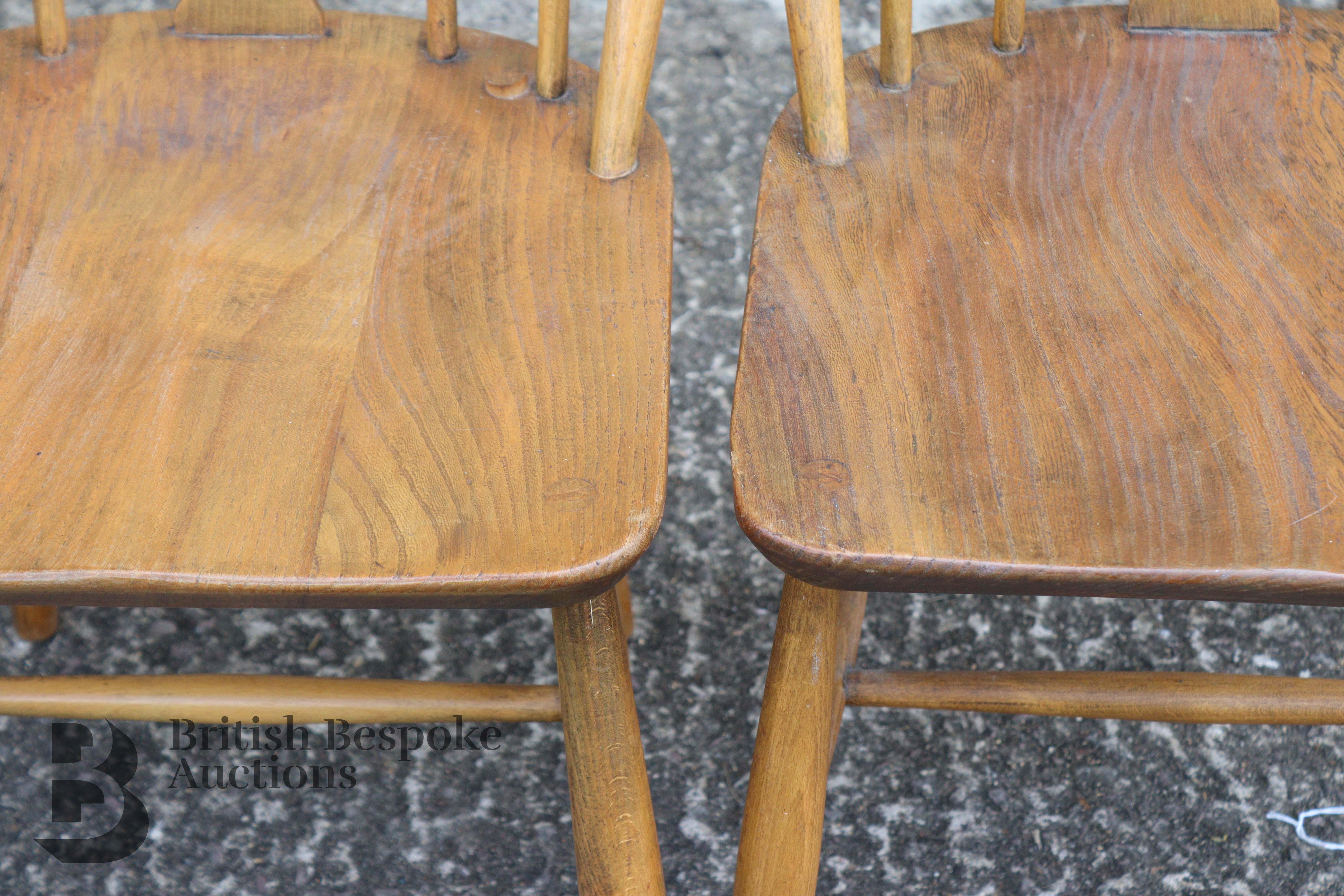 Ercol Spindle back Chairs - Image 6 of 6