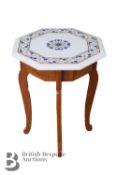 Marble Topped Occasional Table