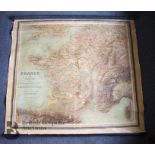 Large French Wall Map