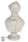 Parian Bust of Charles Dickens