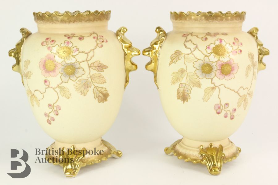 Pair of Royal Chelsea Vases - Image 7 of 12