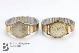 Gentleman's Gold Plated Wrist Watch