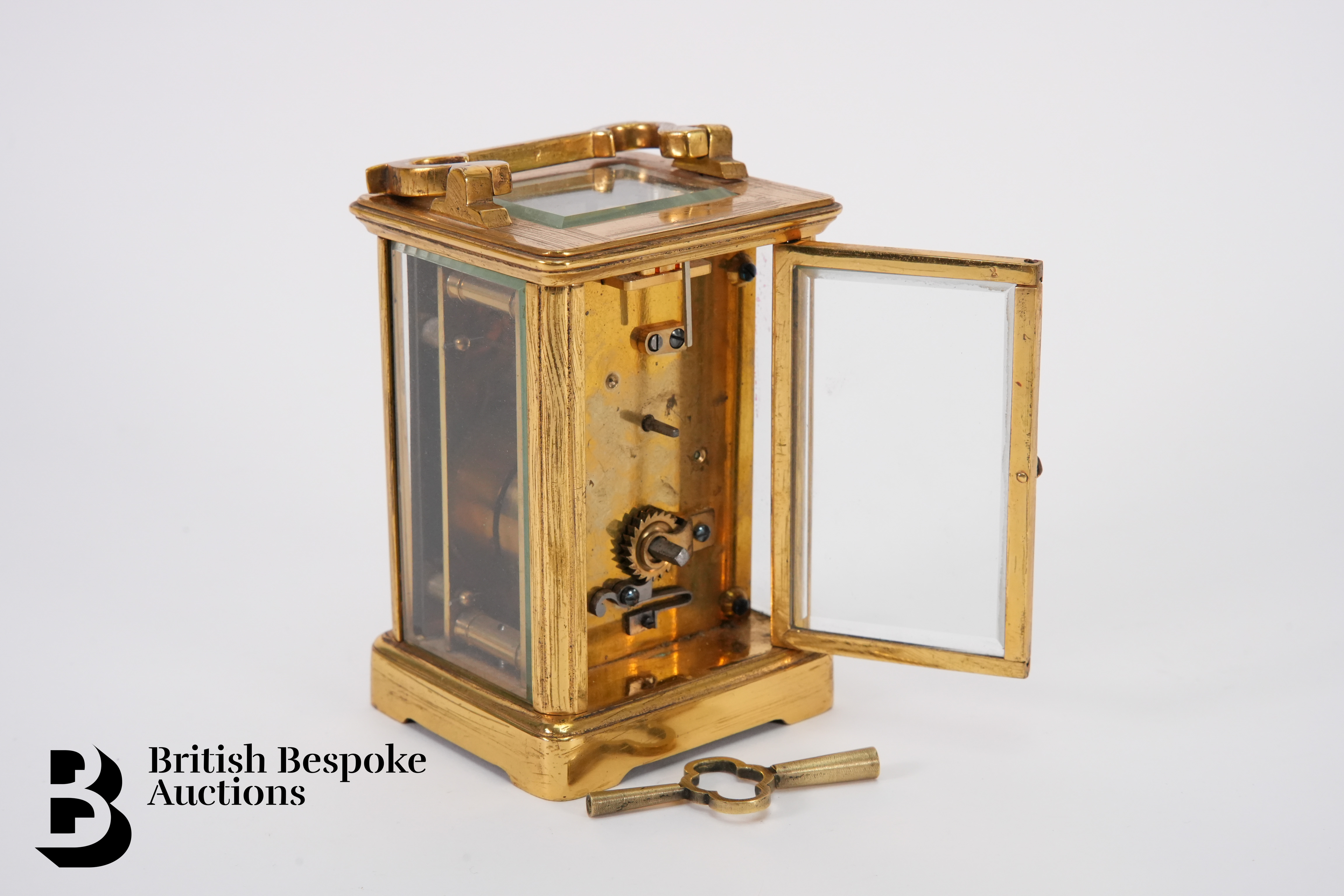 Brass 8-day Carriage Clock - Image 3 of 3