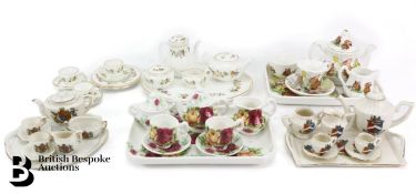 Collection of Miniature Tea Sets