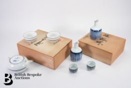 Japanese Porcelain Sake Set