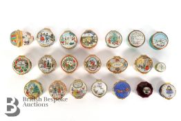 Quantity of Enamel Pill Boxes