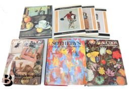 Various Auction Art Reference Books and Auction Catalogues