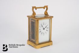 Brass 8-day Carriage Clock