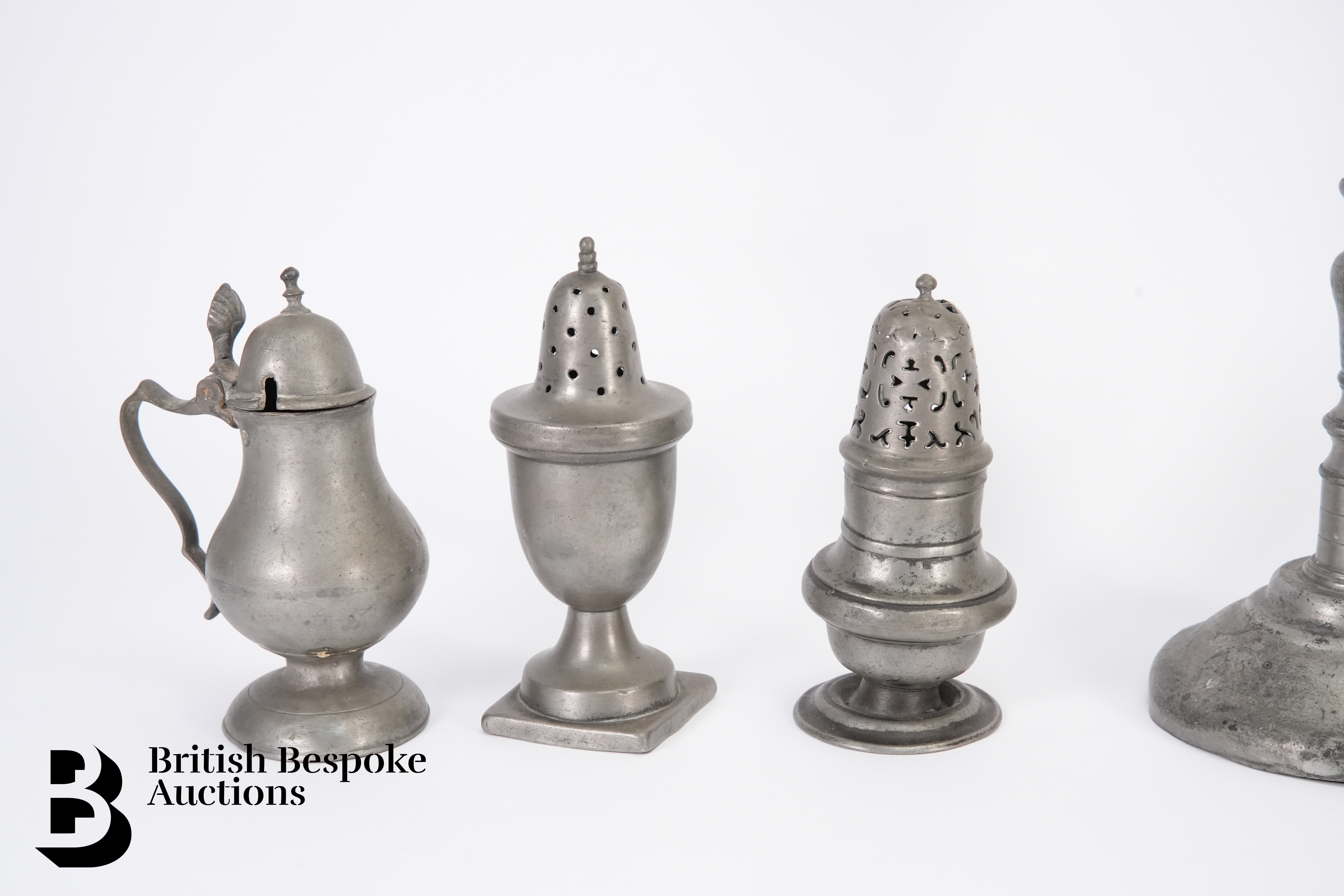 Continental Pewter Cruet - Image 2 of 2