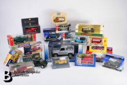 Collection of Diecast Land Rovers
