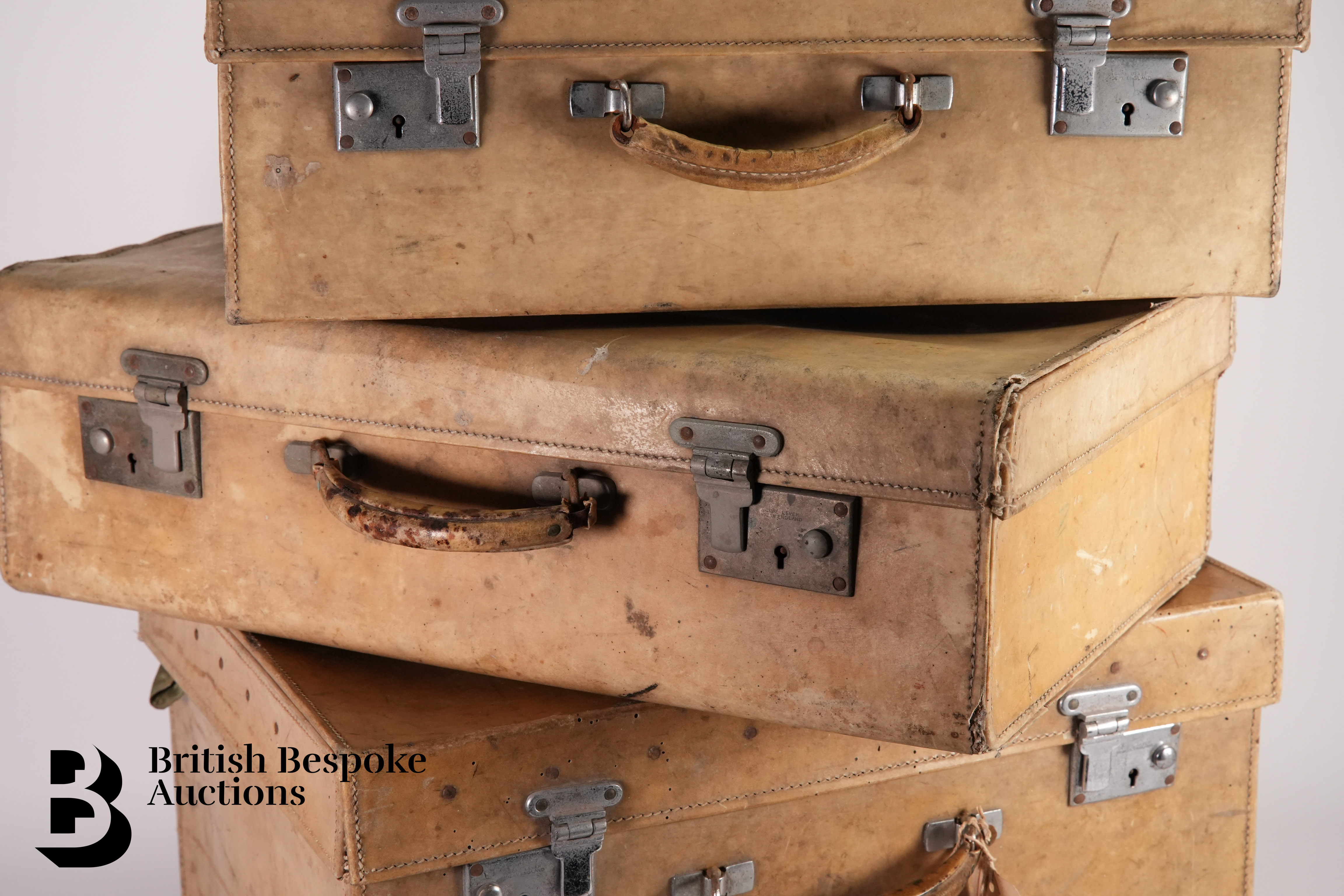 Three Vellum Suitcases - Image 2 of 3